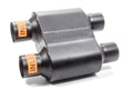 MUFFLER DUAL 2.5IN SS BLACK