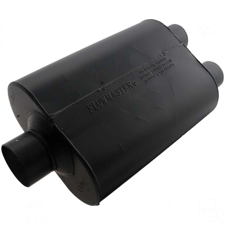 MUFFLER 3IN INLET DUAL 2.5 STE
