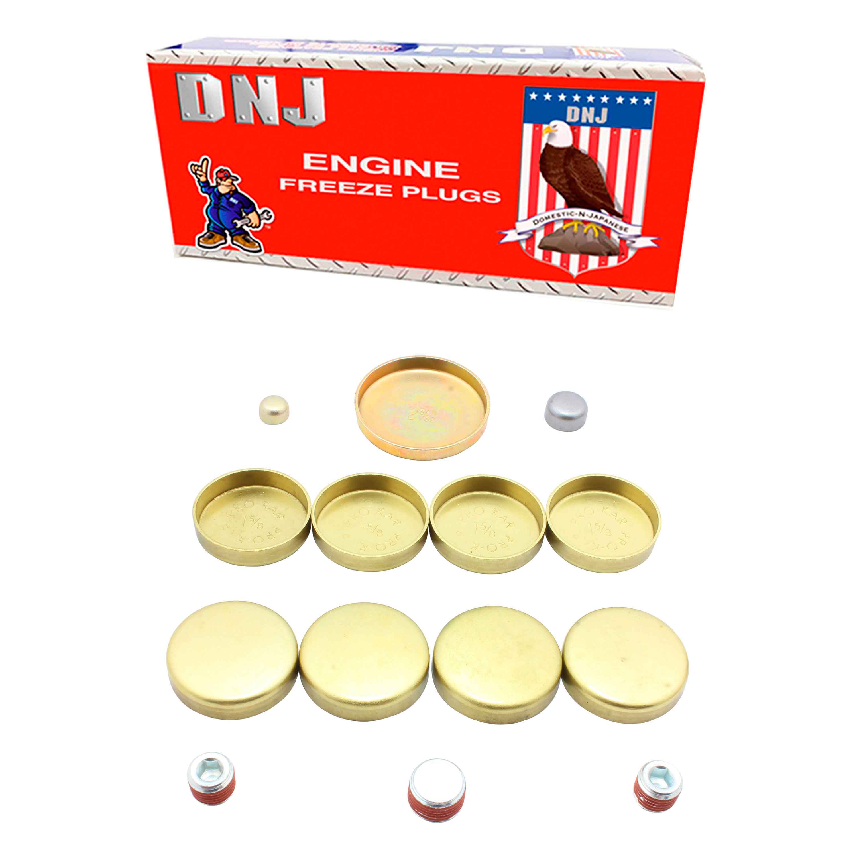 Expansion Plug Kit 1987-2006 Chevrolet,GMC,Isuzu,Oldsmobile 4.3L