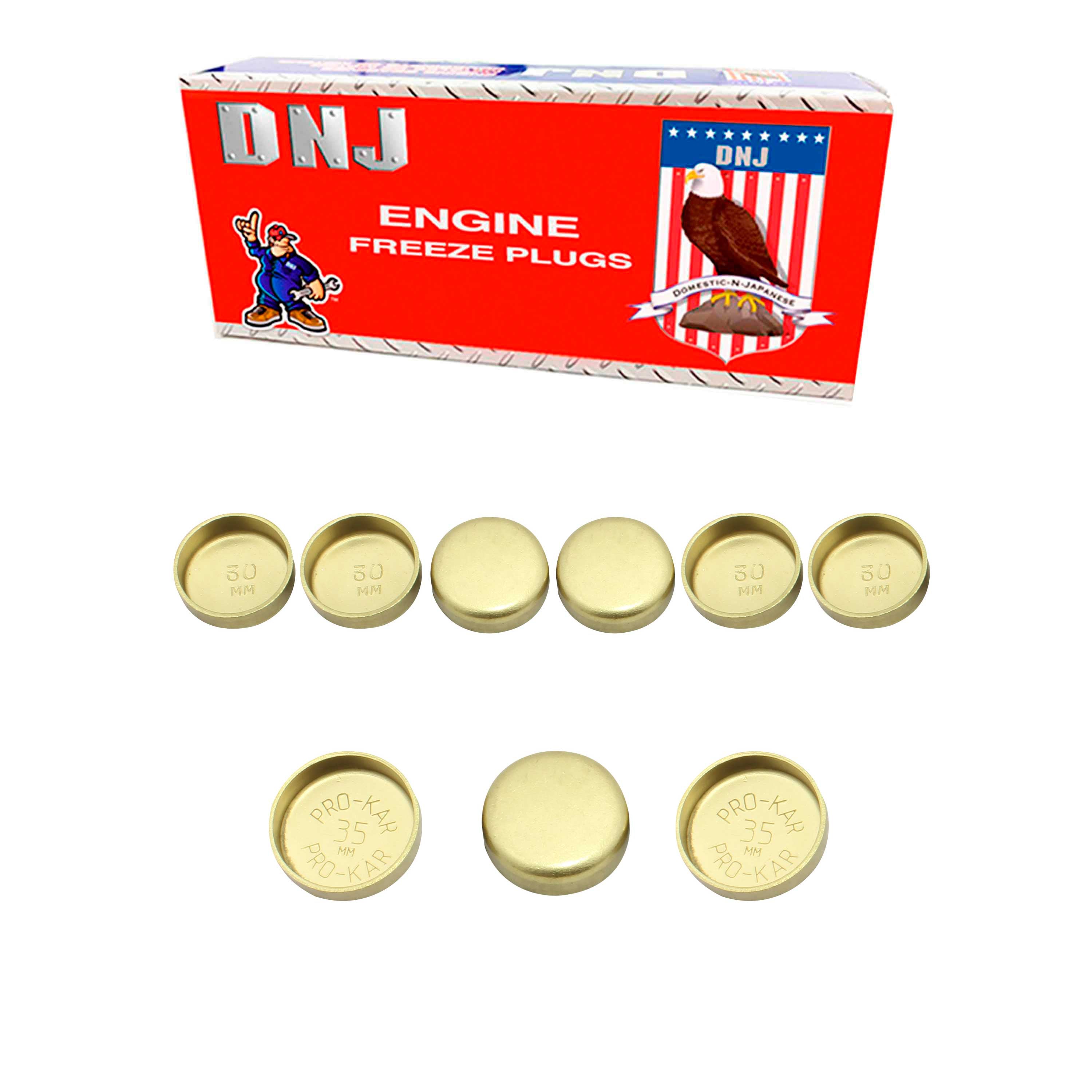 Expansion Plug Kit 1986-2005 Ford,Kia,Mazda,Mercury 1.5L-1.8L