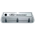 Die Cast Alm Valve Cover Set  w/Ford Racing Logo
