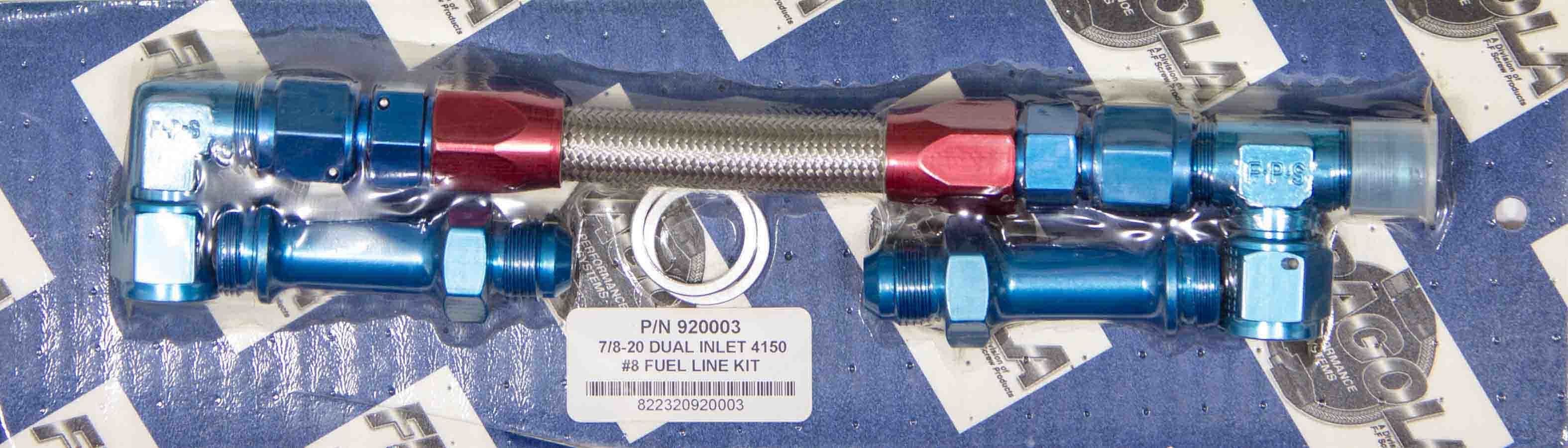 DUAL INLET FUEL LINE KIT