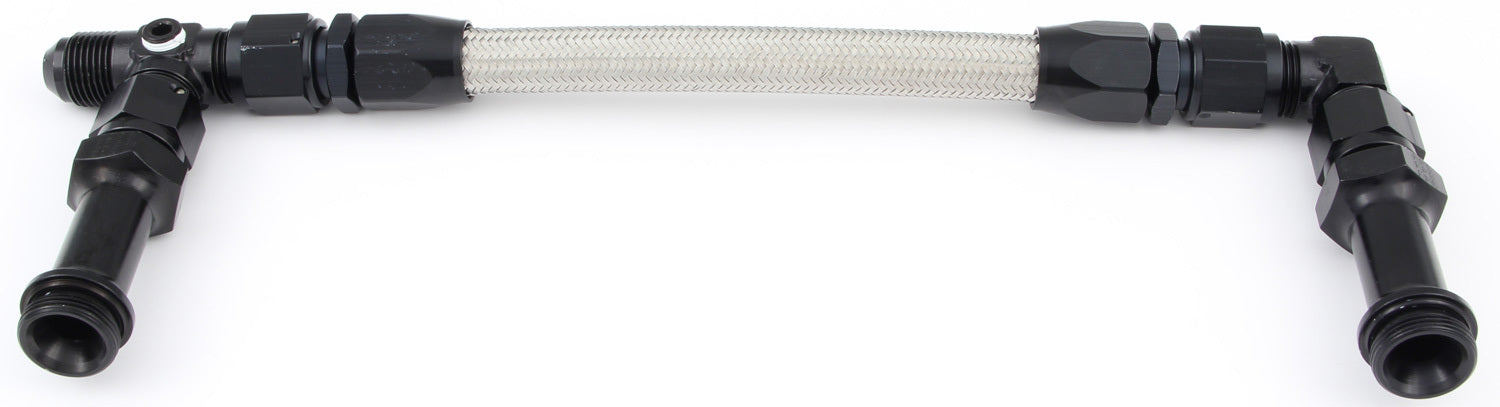 DUAL INLET FUEL LINE KIT BLK