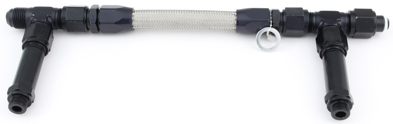 DUAL INLET FUEL LINE KIT BLK