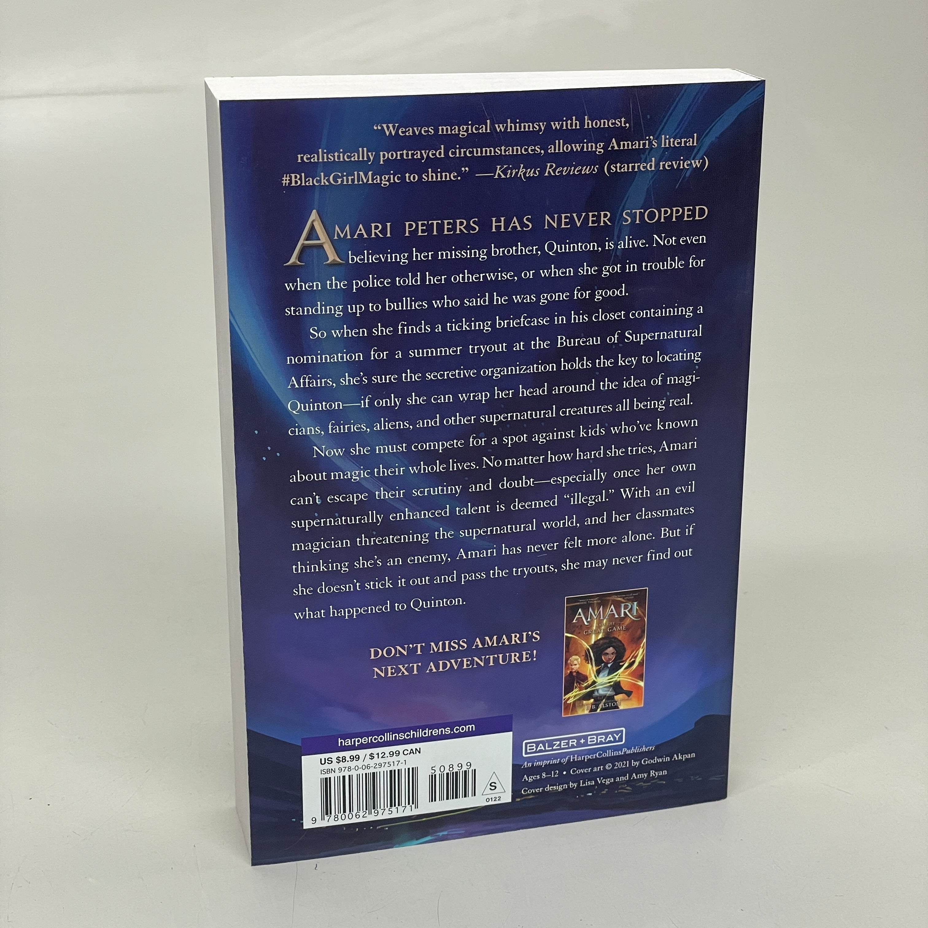 AMARI & THE NIGHT BROTHERS (2 Books) Paperback By B. B. Alston