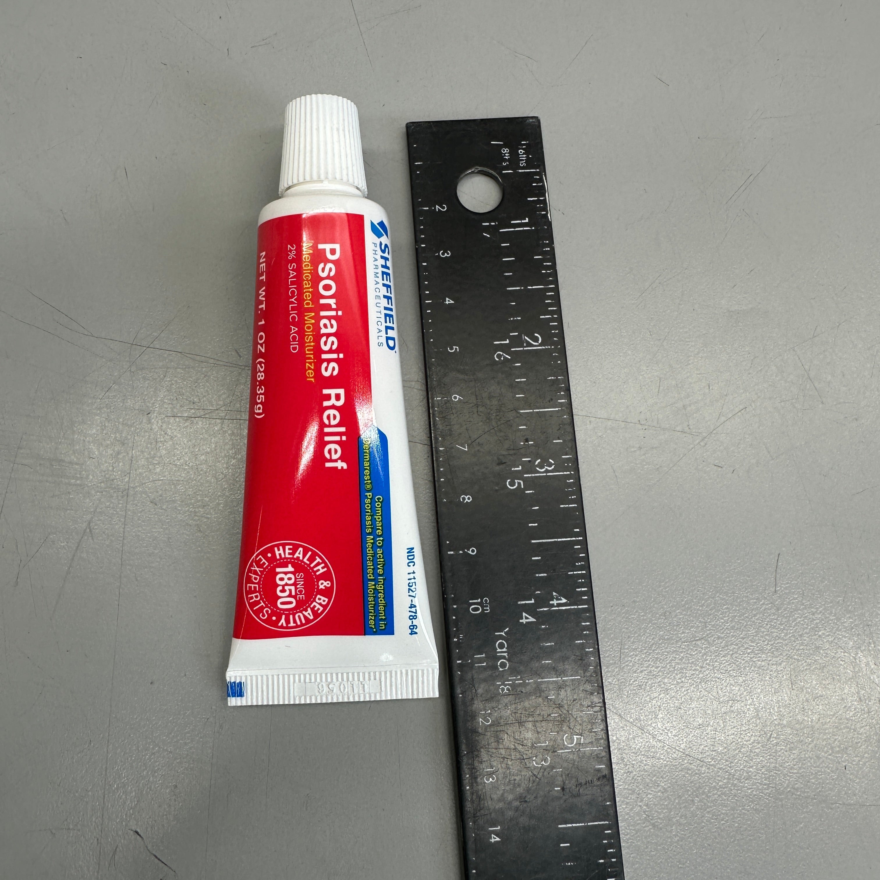 SHEFFIELD Psoriasis Relief Medicated Moisturizer 1 oz 06/25