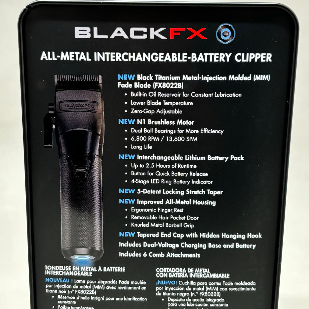 BABYLISSPRO FXONE Professional Cordless Hair Clipper for Men