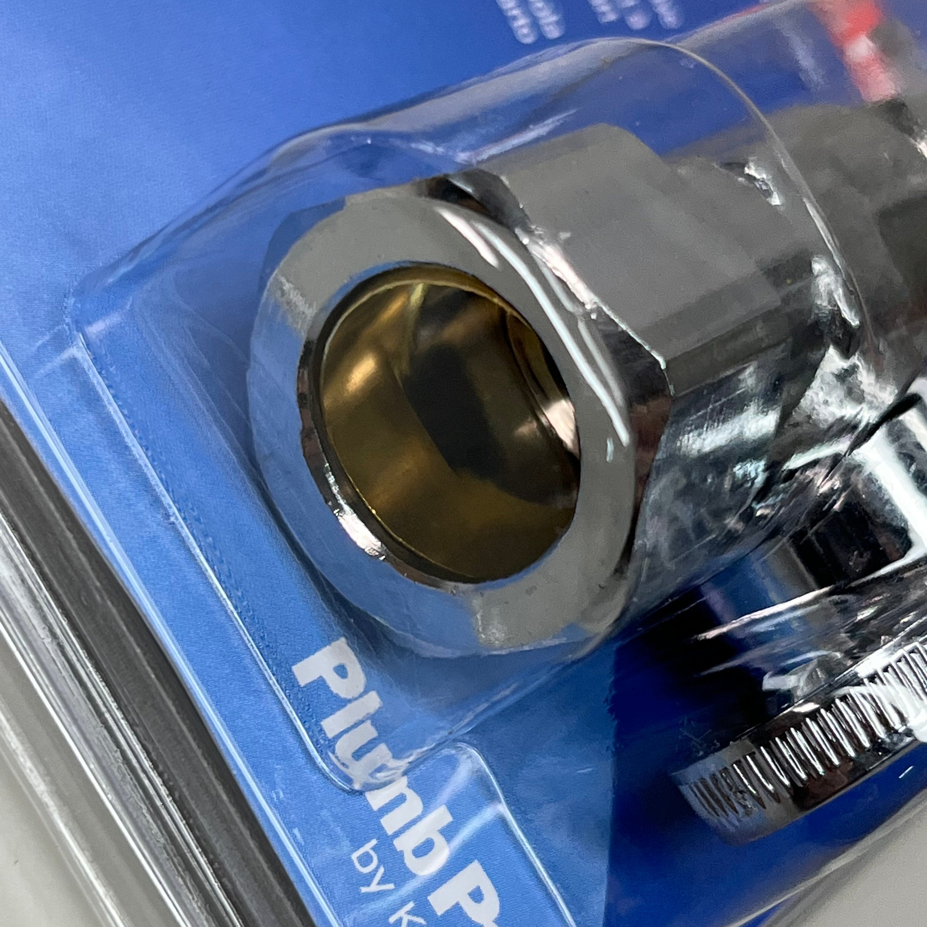 PLUMB PAK 6-PACK! Quarter Turn Straight Ball Valve 1/2" x 3/8" Silver PP63PCLF