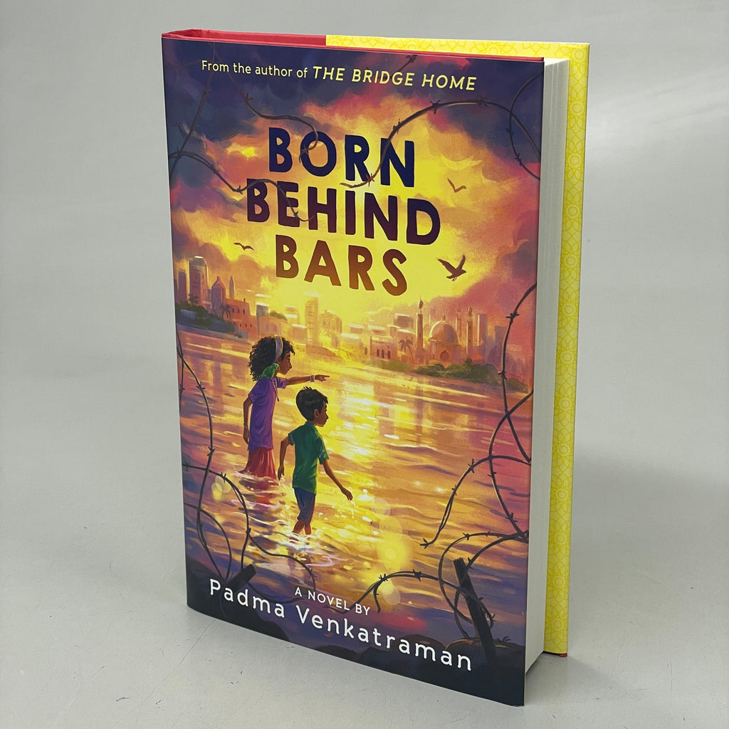 BORN BEHIND BARS Hardcover A Novel By Padma Venkatraman
