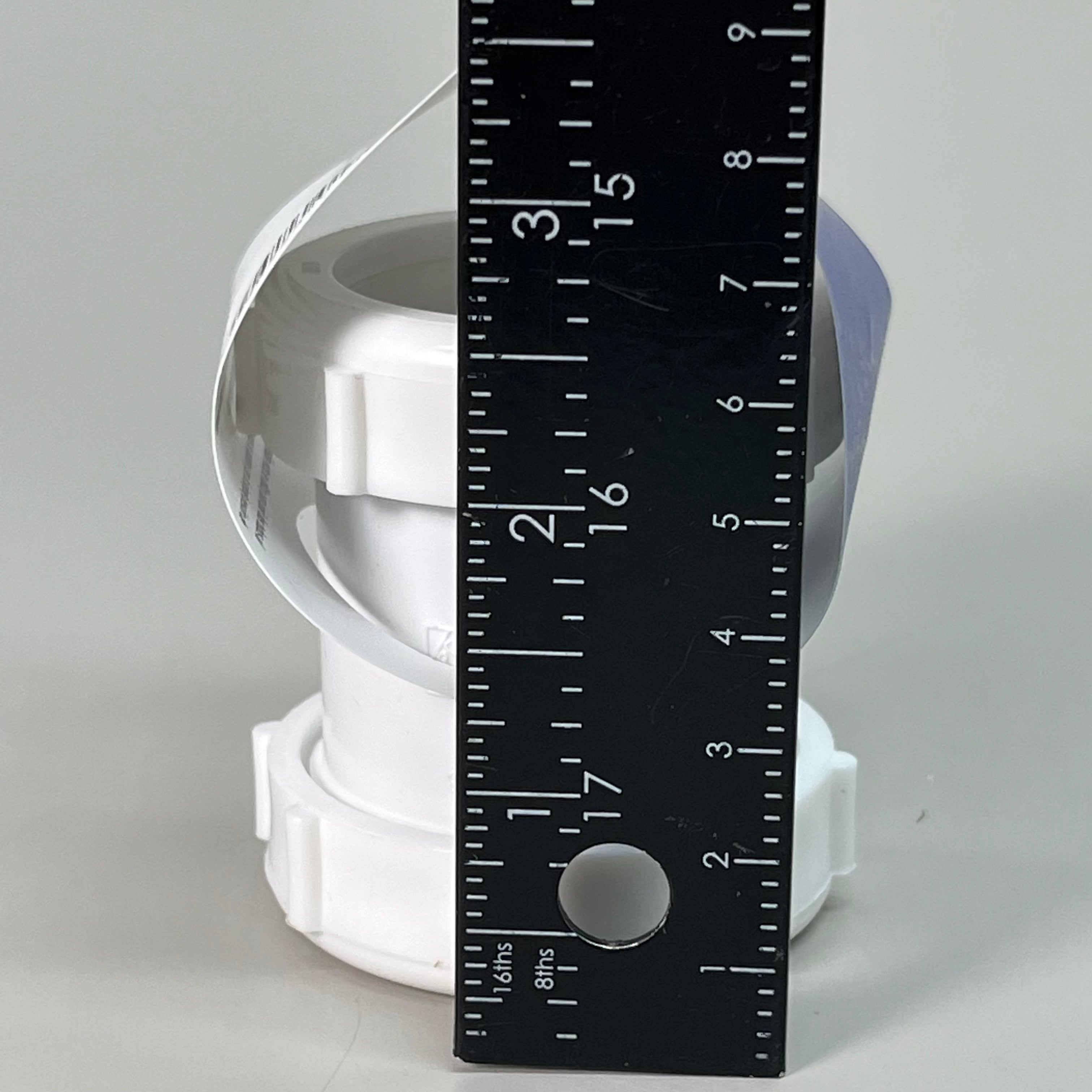 PLUMB PAK 5-PACK! Ext Straight Coupling Slip Joint 1 1/2" White PP55-4W