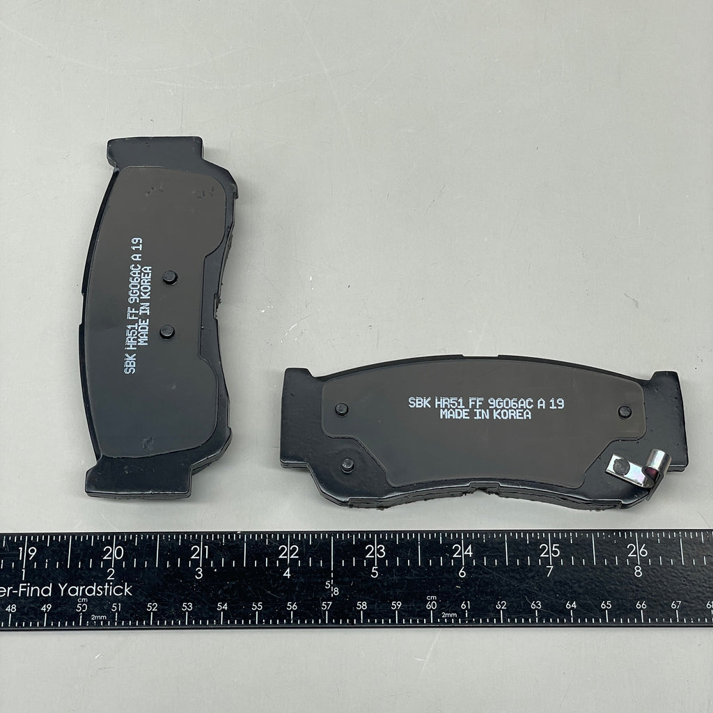BECK ARNLEY Disc Brake Pad Ceramic for Hyundai Santa Fe 089-1797