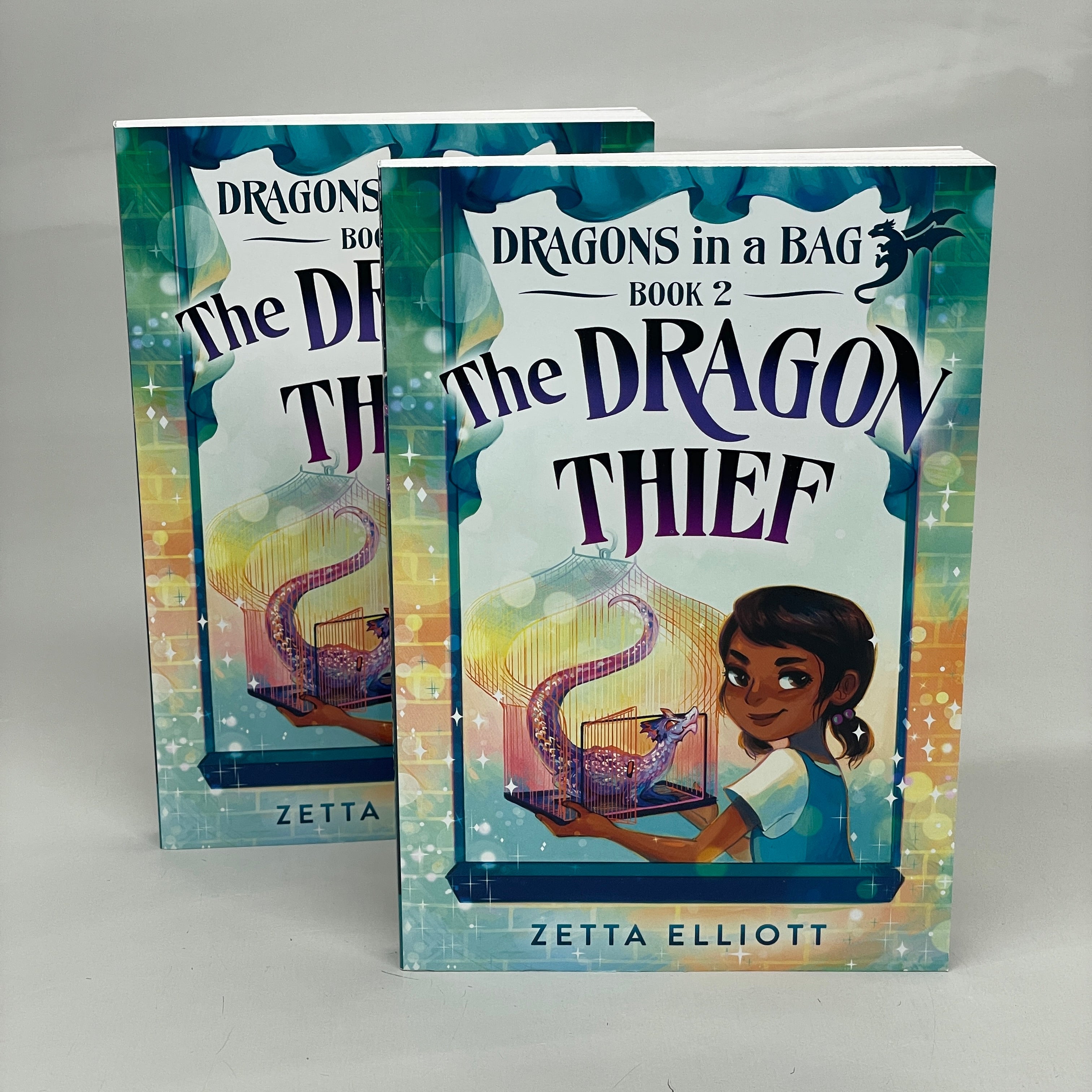 DRAGONS IN A BAG: THE DRAGON THIEF (2 Books) Paperback By Zetta Elliott