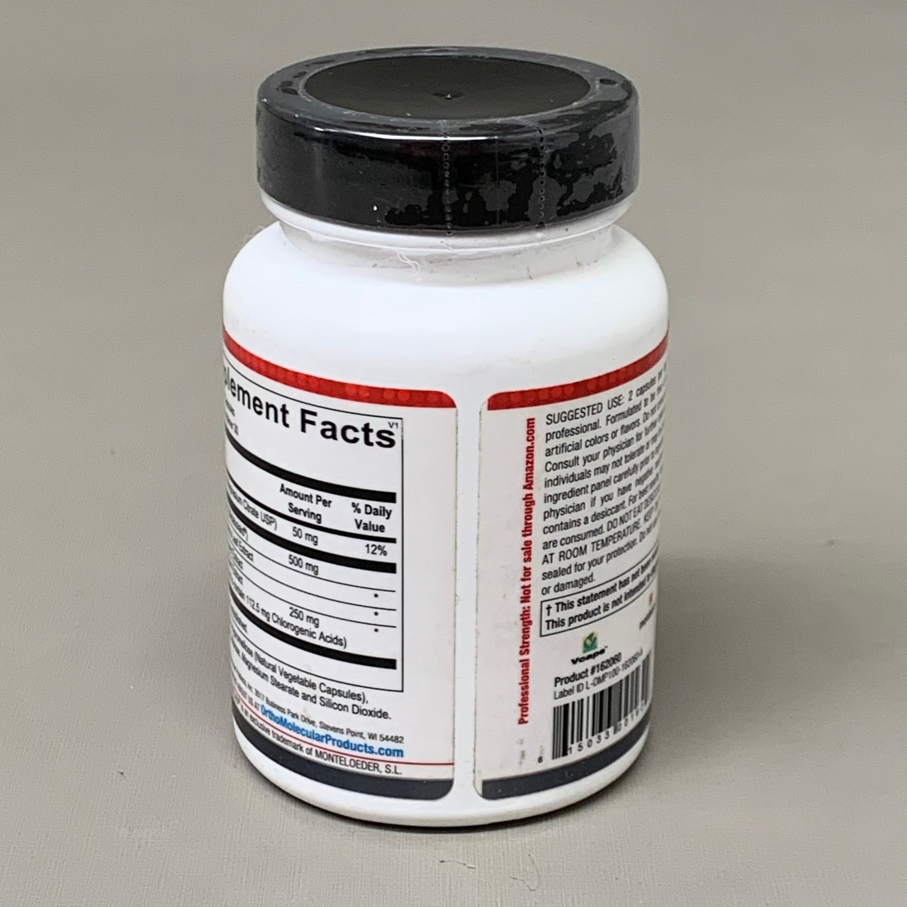 ZA@ ORTHO MOLECULAR(2 PACK,60 CAPSULES EACH) HiPhenolic Cardiovascular Health BB2/25