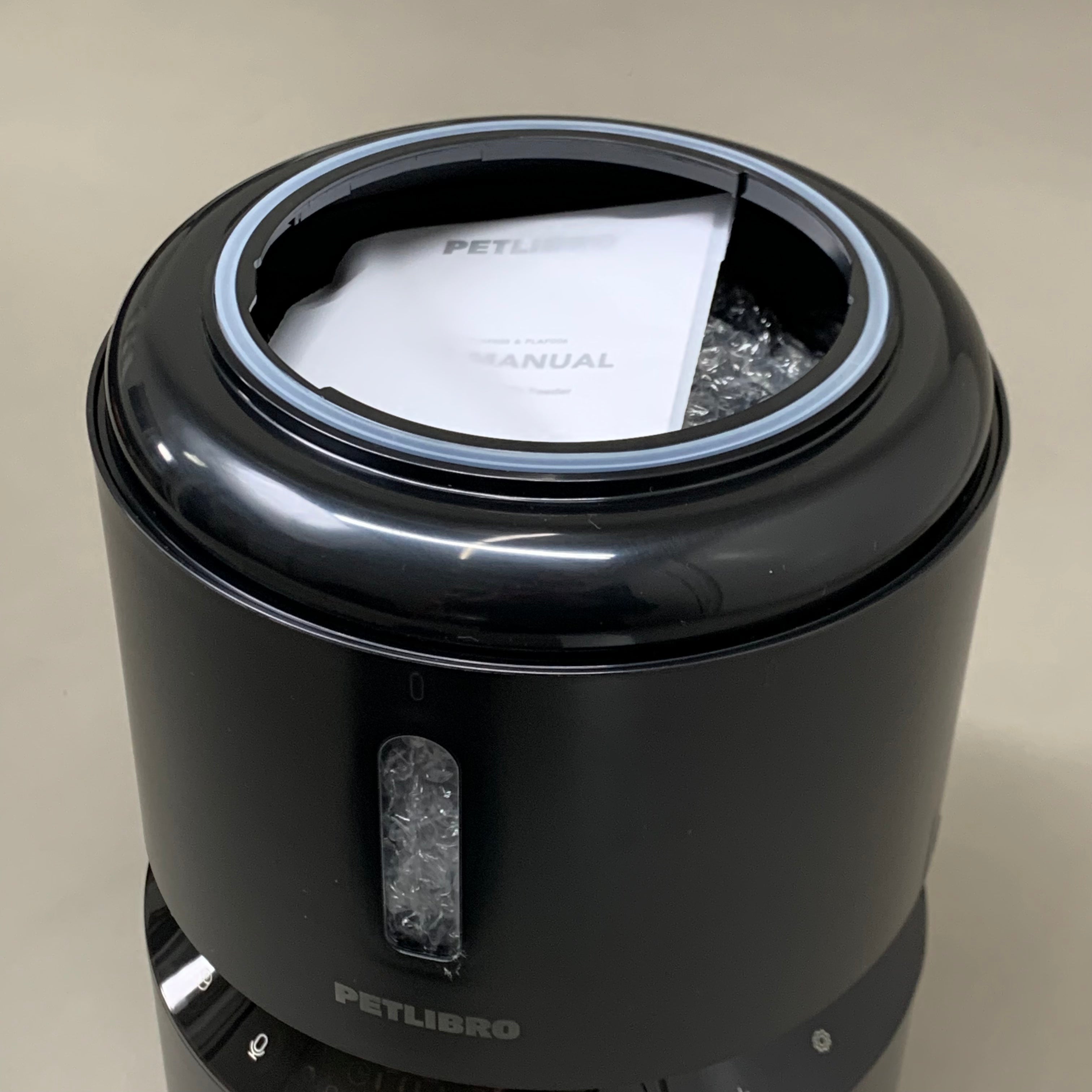PETLIBRO Granary 3L Automatic Cat Feeder – Single Tray, Black