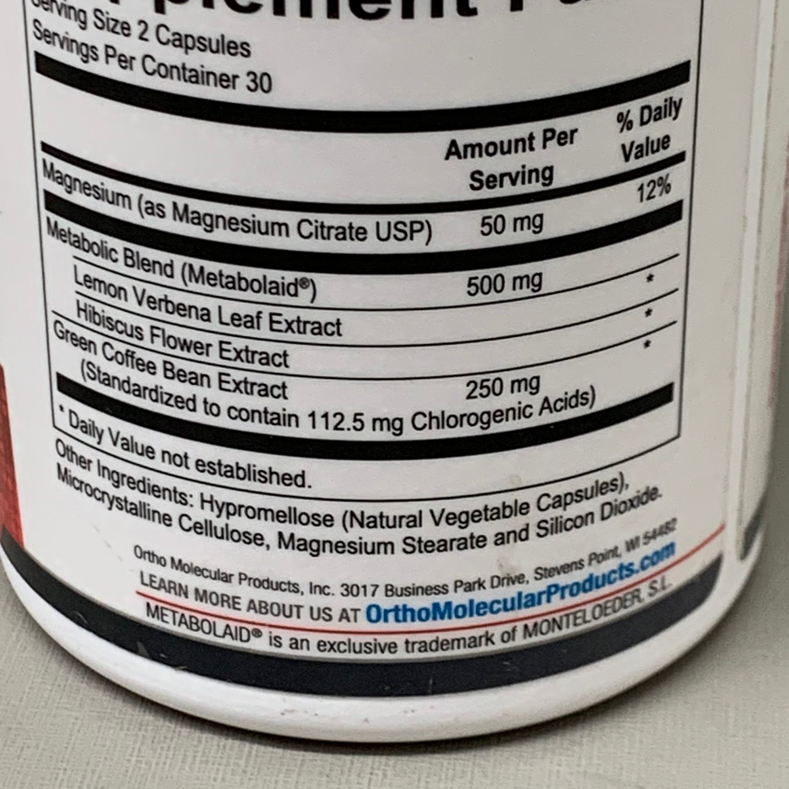 ZA@ ORTHO MOLECULAR(2 PACK,60 CAPSULES EACH) HiPhenolic Cardiovascular Health BB2/25