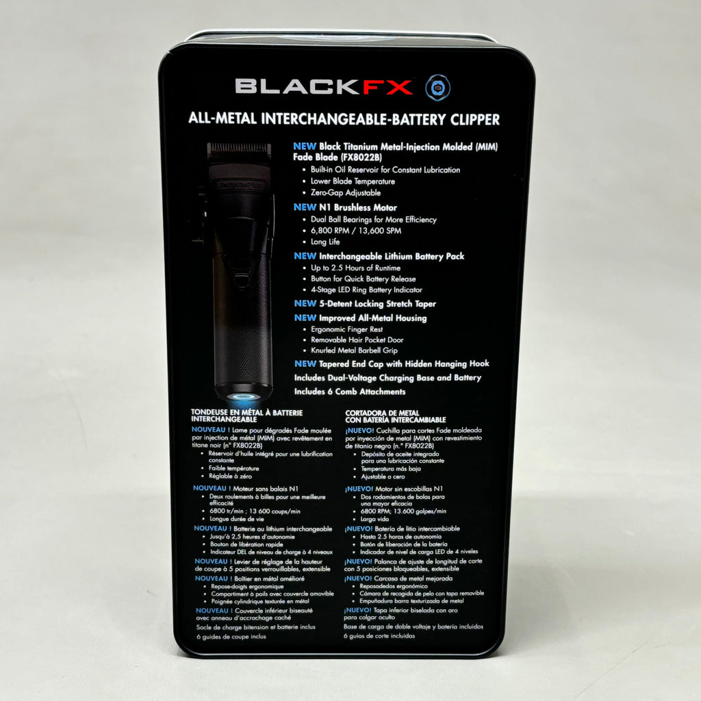 BABYLISSPRO FXONE Professional Cordless Hair Clipper for Men