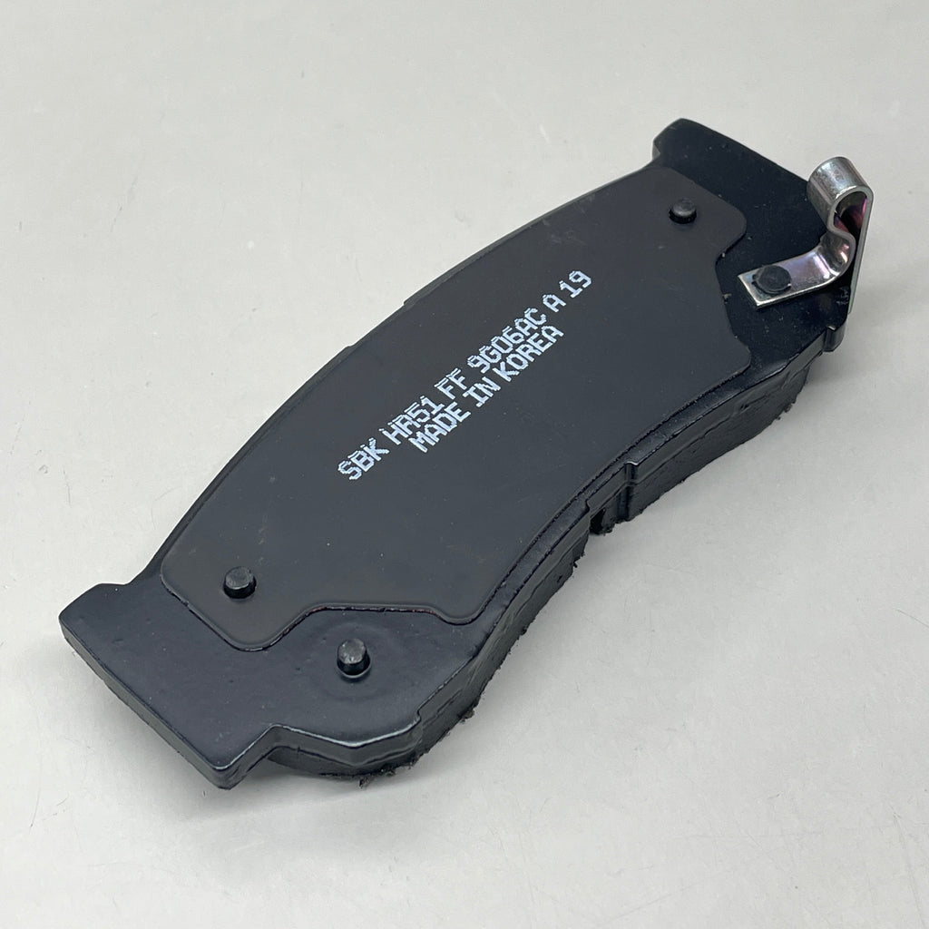 BECK ARNLEY Disc Brake Pad Ceramic for Hyundai Santa Fe 089-1797