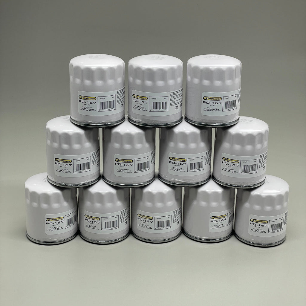PERFORMAX (12 PACK) Oil Filter for Buick, Cadillac, Escalade & Sierra PO-167