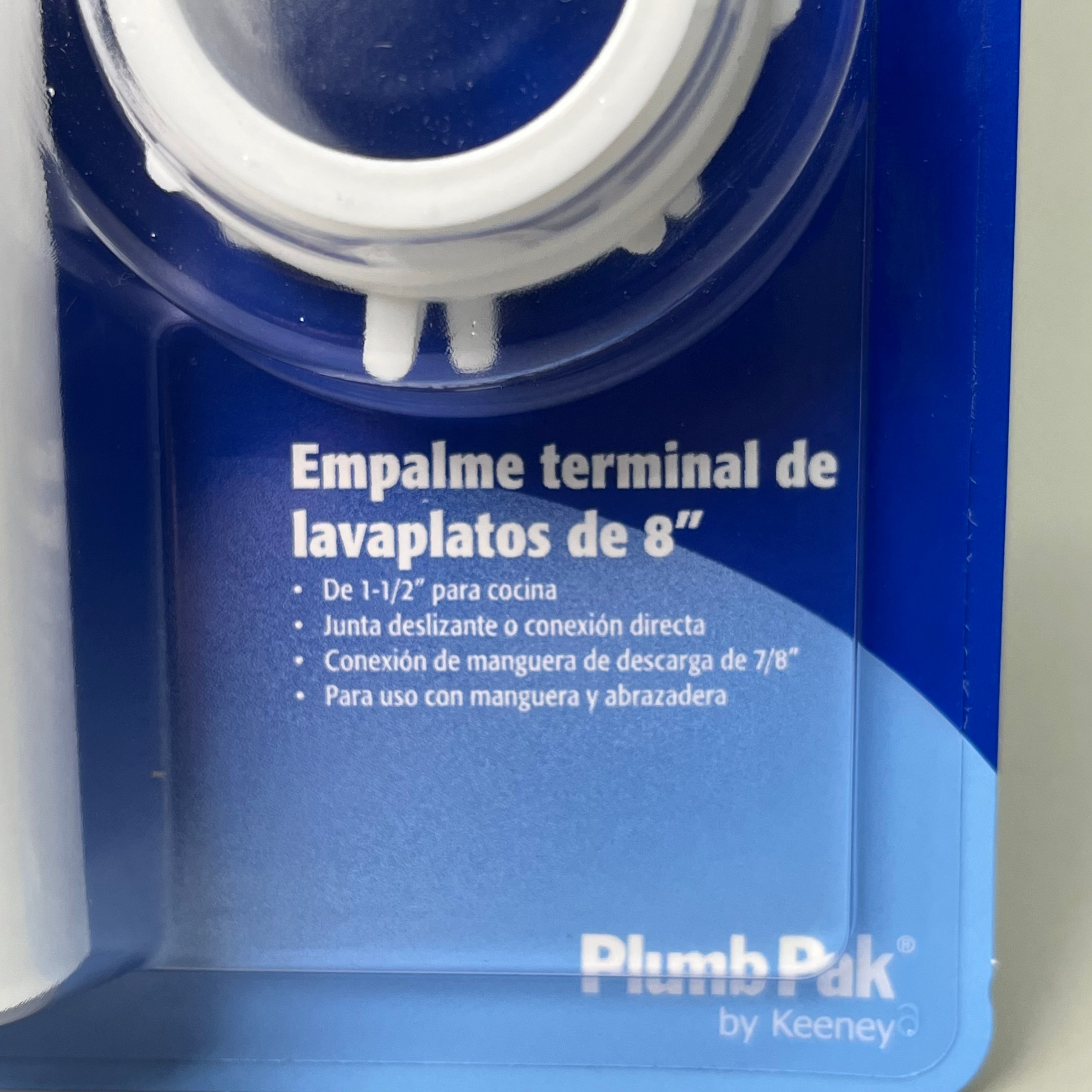PLUMB PAK Branch Dishwasher Tailpiece SJ/DC 1 1/2" 7/8" PP66-4W