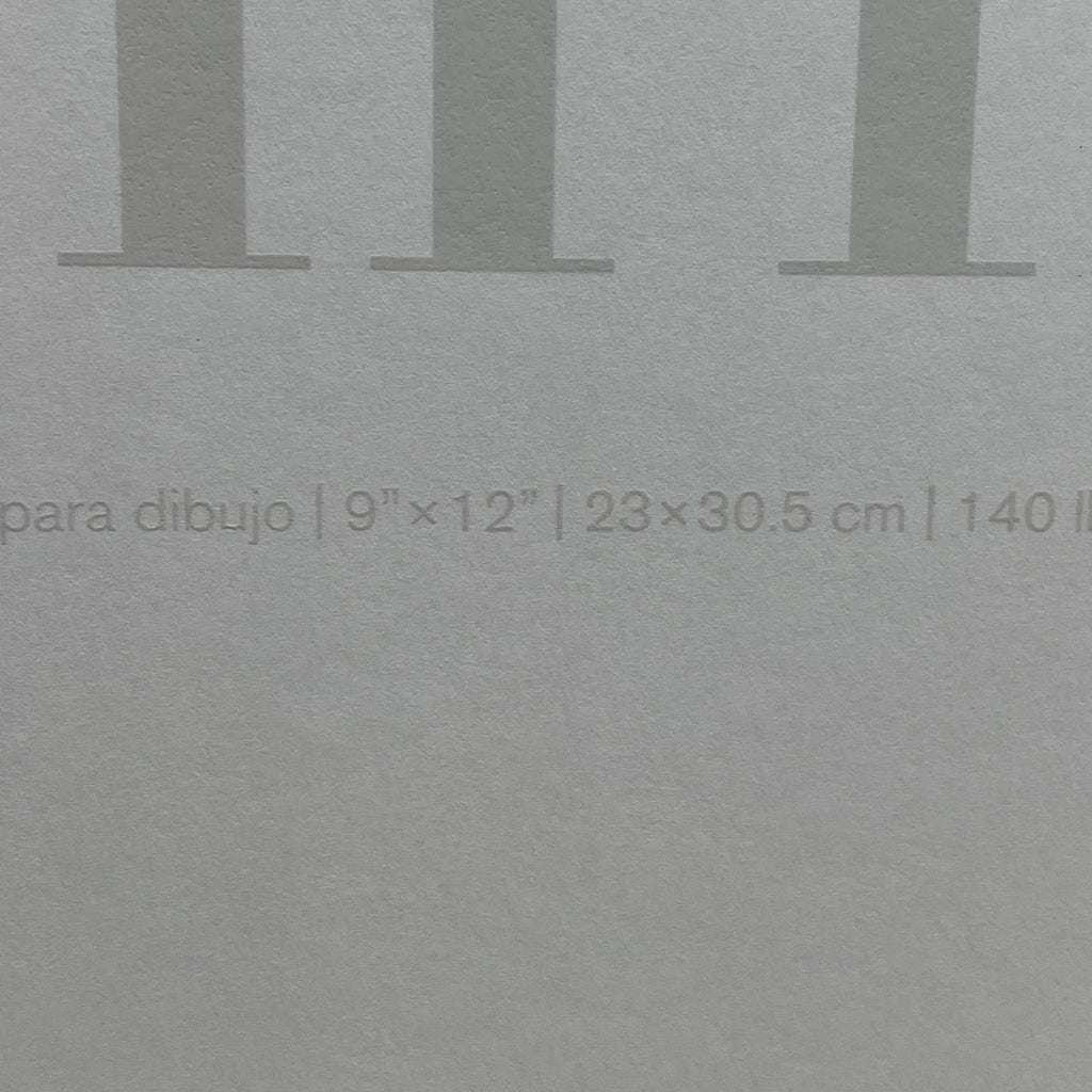 FABRIANO White White Drawing Pad 9"x12" 20 Sheets GSM: 300 65600287