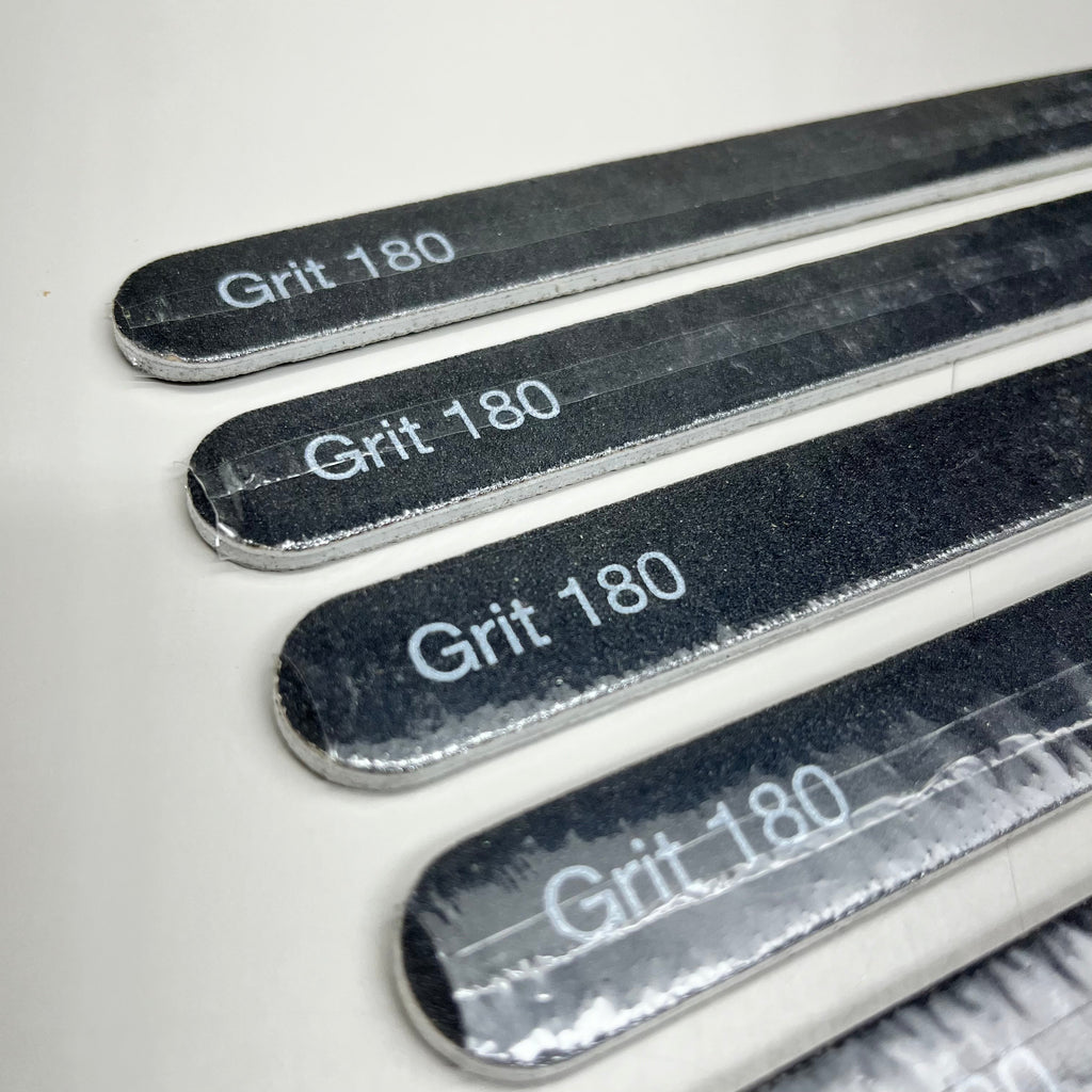 WALGREENS (10 PACK) Grit 100 Black Salon Board File 7" Black WIC 254458