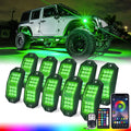 Xprite Rock Lights Rgbw Led Lights With Bluetooth Remote