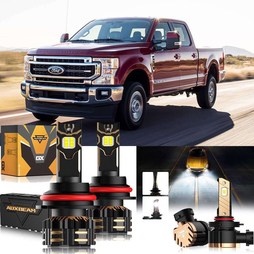 For 2000-2004 F-350 Super Duty 9007 LED Headlight Bulbs