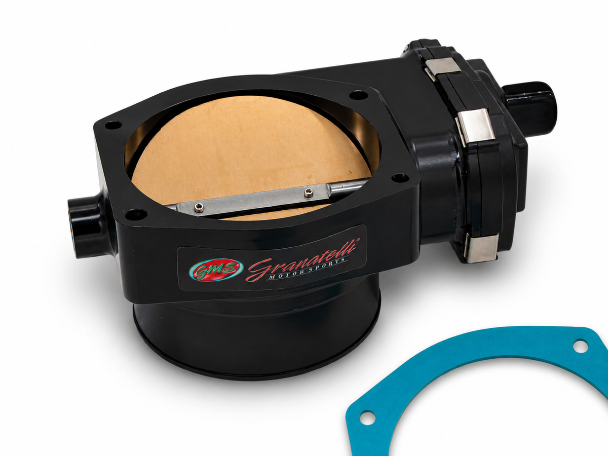 Granatelli Motor Sports LT1 Drive-By-Wire Billet Throttle Body Black Billet GMTBLT95B