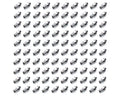 100 Lugnuts 1/2 Std Mag Closed End
