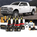 For 2018-2019 2500 (without projector-type headlights) 9005 h11 LED Headlights Bulbs Bundle