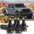 For 2020 Gladiation H13 LED Headlight Bulbs Bundle