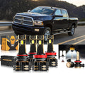 For 2013-2015 2500 (without projector-type headlights) 9005 H11 LED Headlight Bulbs Bundle