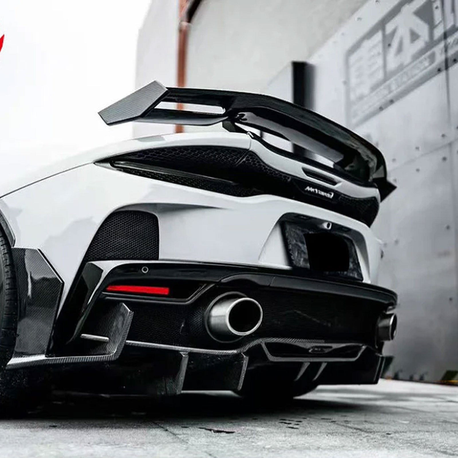 PRO Style Carbon Fiber Rear Diffuser Lip for McLaren GT