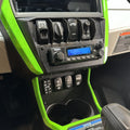 Kawasaki Teryx4 and Teryx5 H2 Complete Communication Kit with Bluetooth Intercom and 2-Way Radio - 696 PLUS Remote Head / G1 GMRS