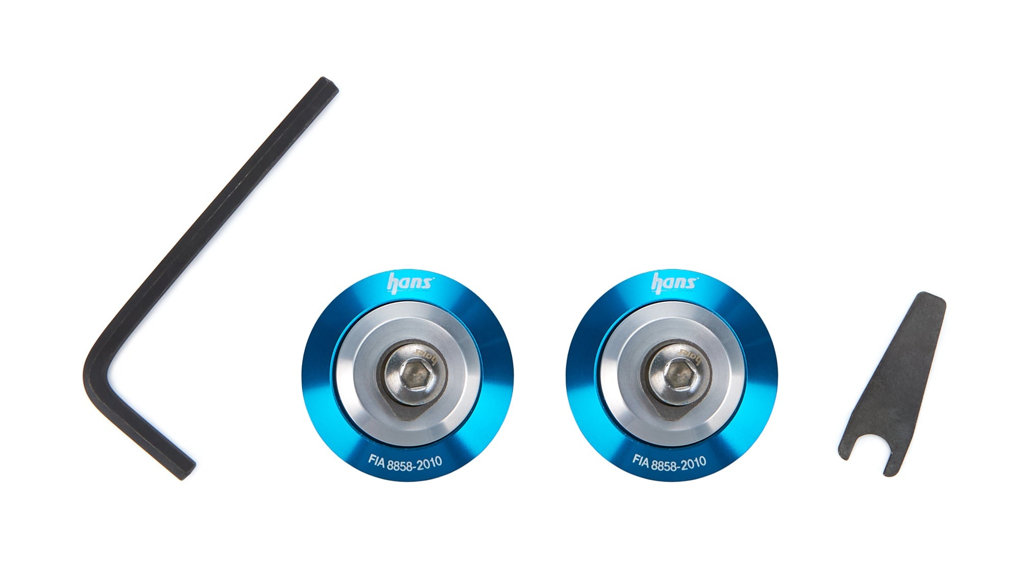 HELMET ATTACHMENT BLUE ANCHORS