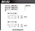 HPS BRAKE PADS