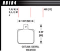 BRAKE PADS RACE DTC30
