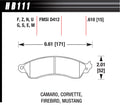 HP PLUS BRAKE PADS