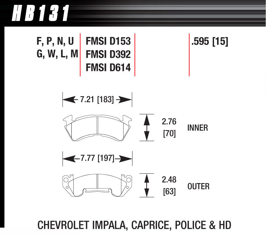 BRAKE PADS RACE DTC70