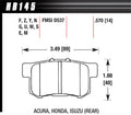 HP PLUS BRAKE PADS