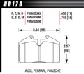 BRAKE PAD DTC 60 SERIES