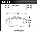 HP PLUS BRAKE PADS