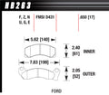 HPS BRAKE PADS