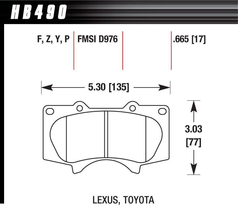 LTS BRAKE PAD