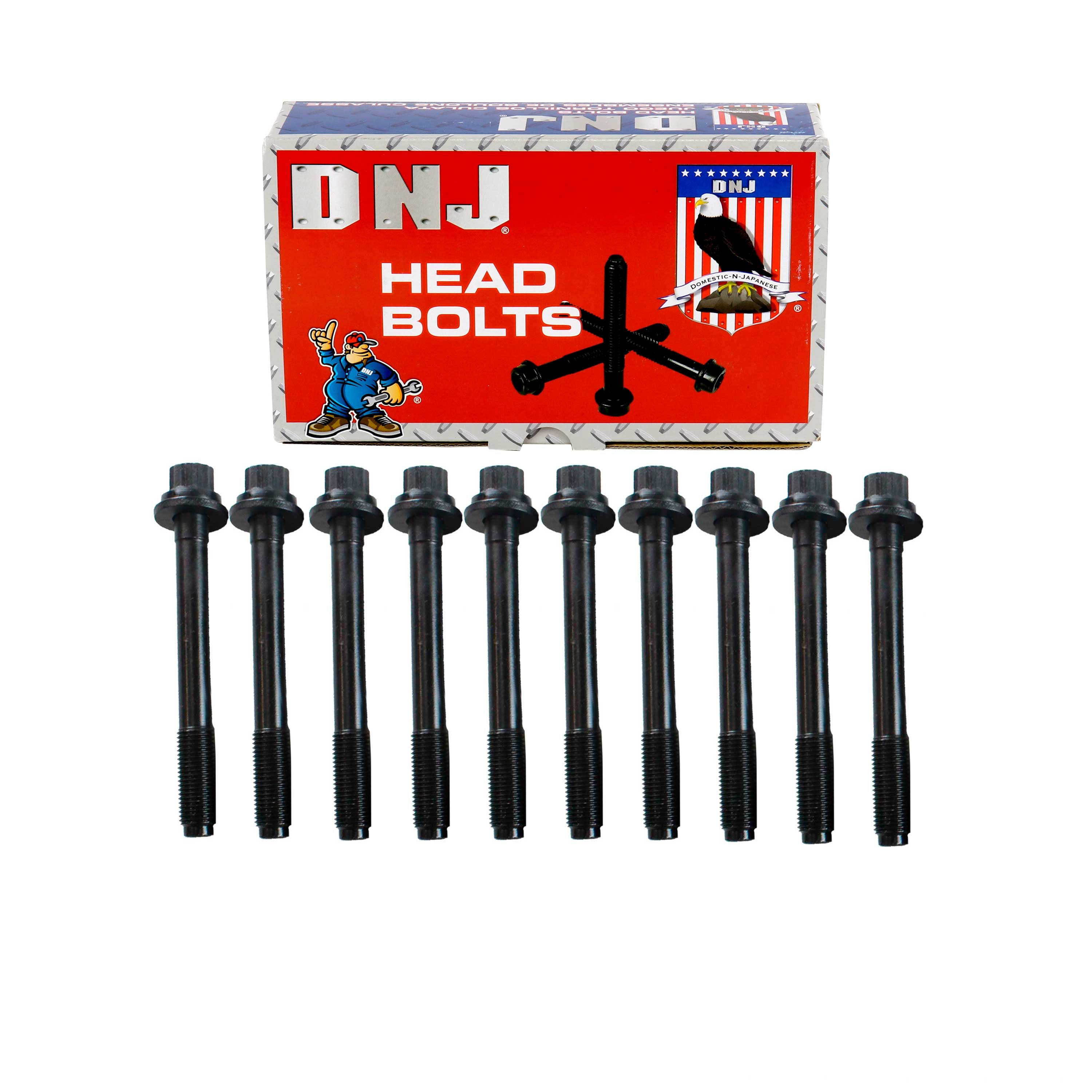 Cylinder Head Bolt Set 1993-2012 Chrysler,Dodge,Mitsubishi 2.0L-2.4L