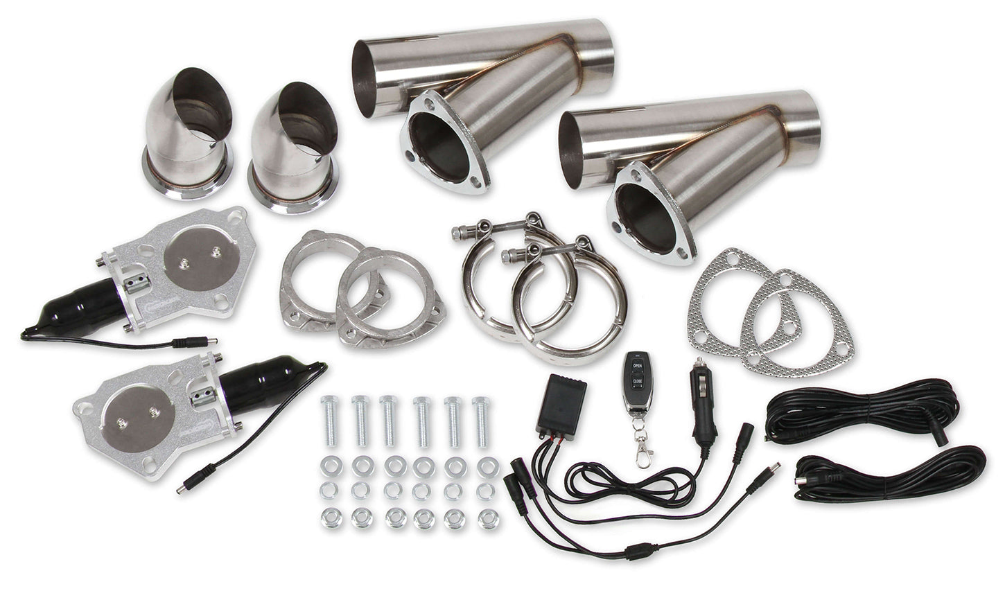 ELECTRIC EXHAUST CUT-OUTS DUAL