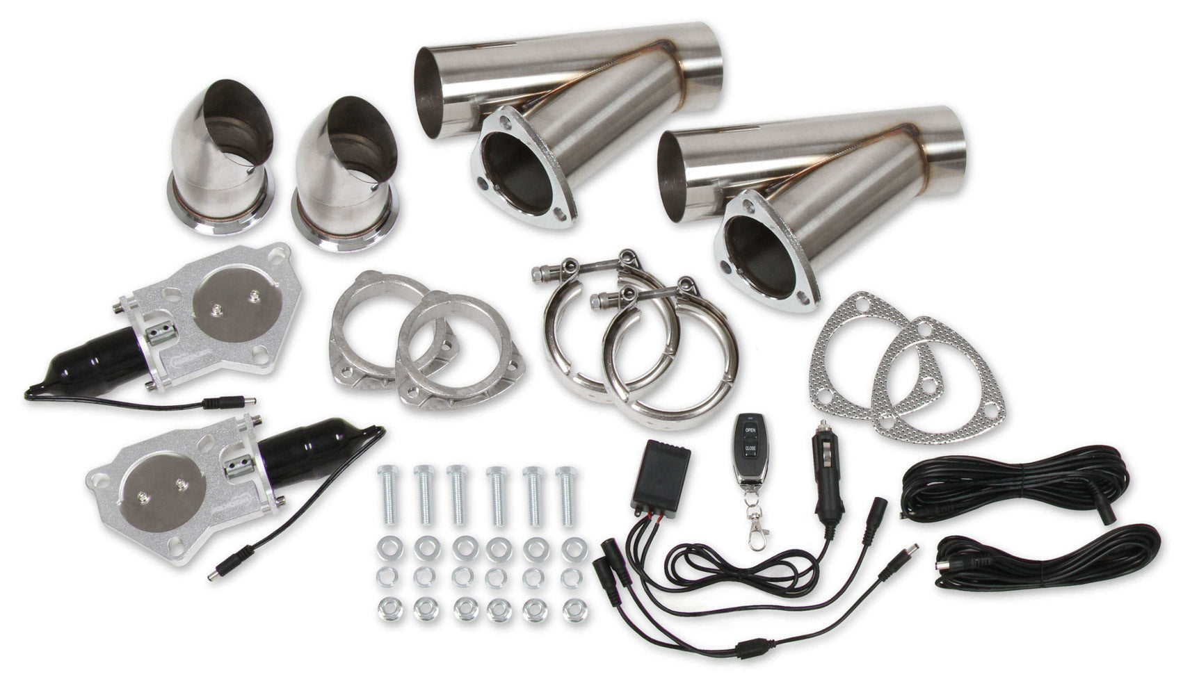 ELECTRIC EXHAUST CUT-OUTS DUAL