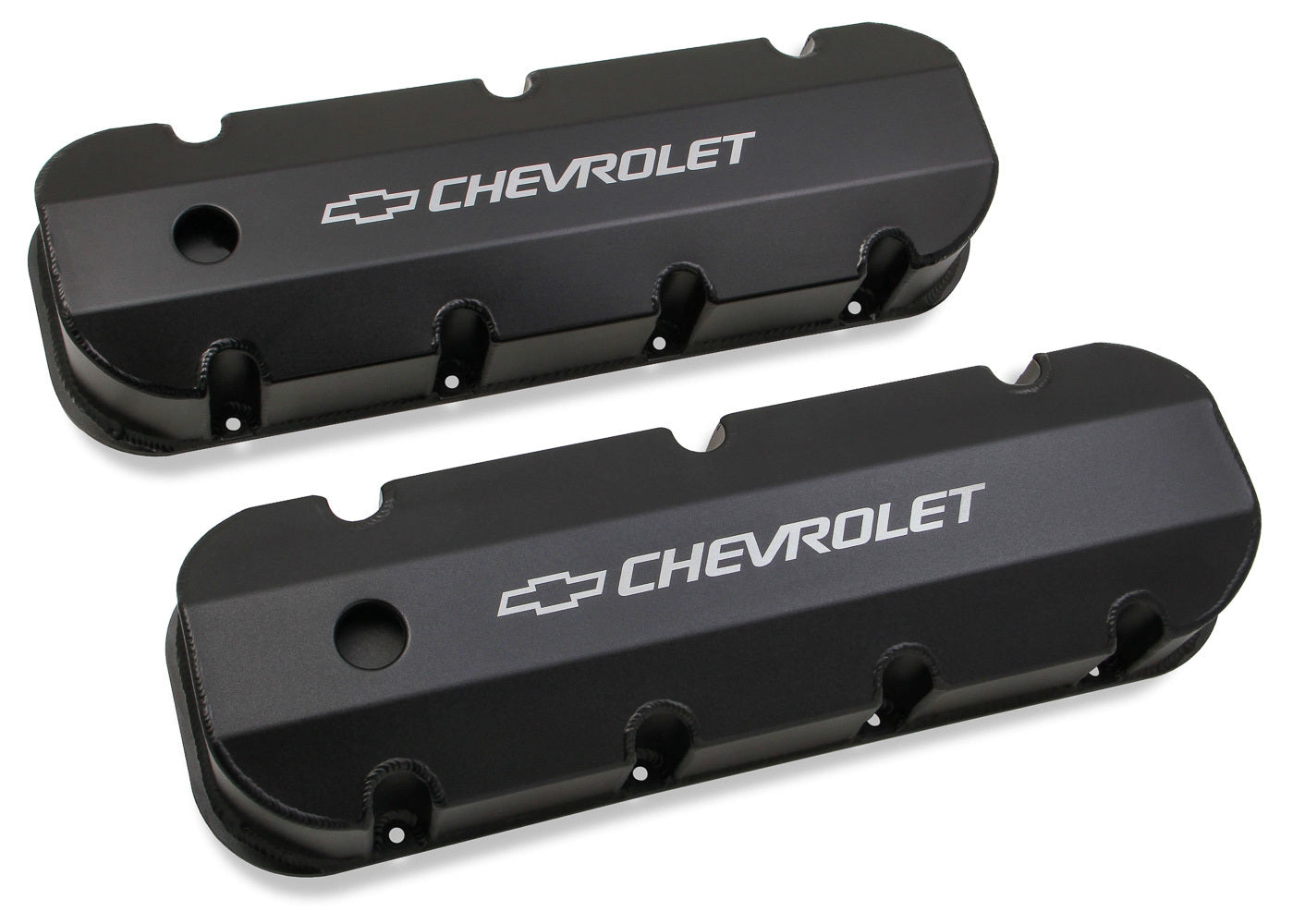 GM BBC FAB ALUM VALVE CVR  BLK
