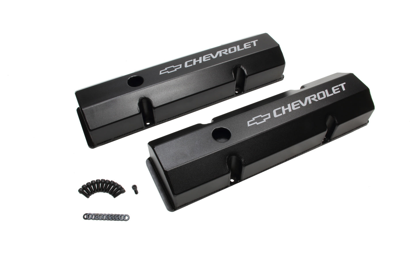 GM FAB ALUM V/C BLK SBC 283-35