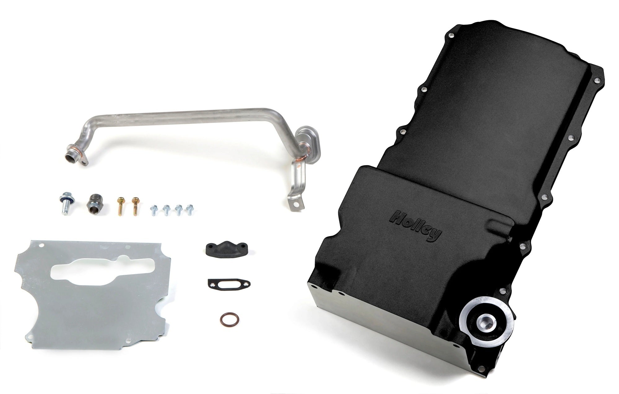 OIL PAN GM LS RETROFIT - BLACK